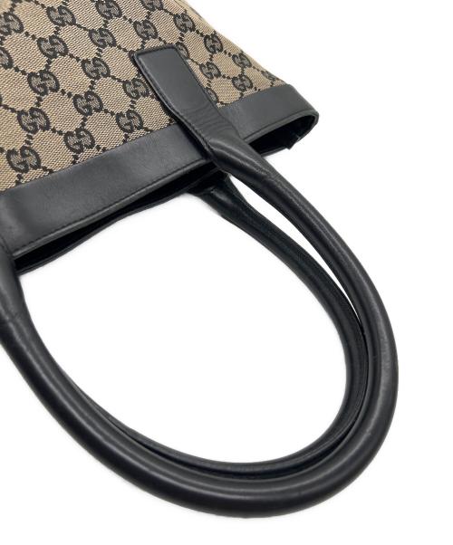 GUCCI（グッチ）GUCCI (グッチ) ハンドバッグ ベージュの古着・服飾アイテム