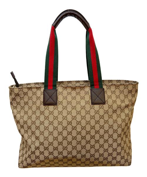 GUCCI（グッチ）GUCCI (グッチ) トートバッグ ブラウンの古着・服飾アイテム
