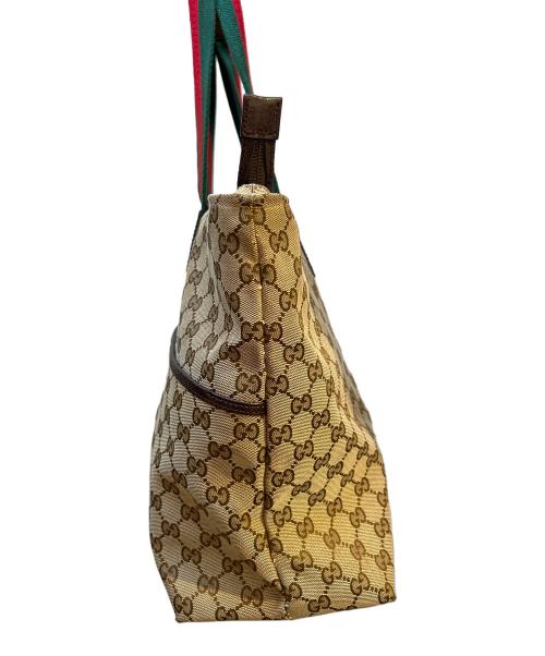 GUCCI（グッチ）GUCCI (グッチ) トートバッグ ブラウンの古着・服飾アイテム