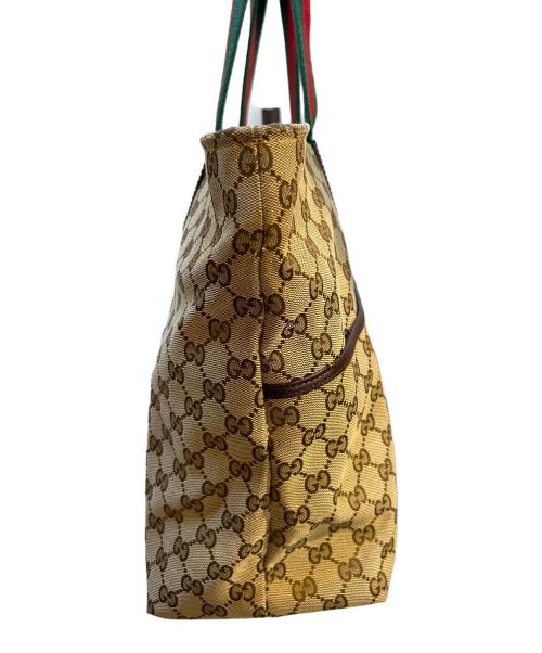 GUCCI（グッチ）GUCCI (グッチ) トートバッグ ブラウンの古着・服飾アイテム