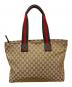 GUCCI (グッチ) トートバッグ ブラウン：50000円