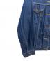 中古・古着 LEVI'S (リーバイス) デニムジャケット インディゴ サイズ:S：9000円