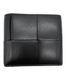 BOTTEGA VENETA（ボッテガベネタ）の古着「2つ折り財布」｜ブラック