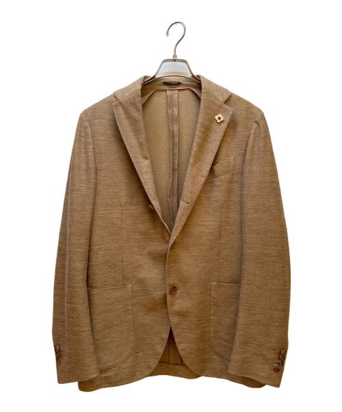LARDINI（ラルディーニ）LARDINI (ラルディーニ) テーラードジャケット ブラウン サイズ:48の古着・服飾アイテム