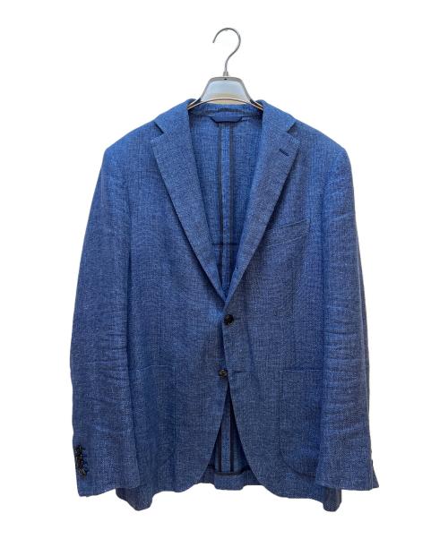 Belvest（ベルヴェスト）Belvest (ベルヴェスト) テーラードジャケット ブルー サイズ:48の古着・服飾アイテム