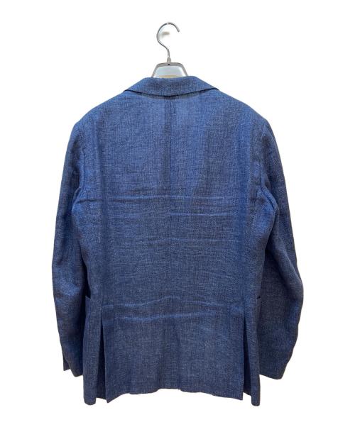 Belvest（ベルヴェスト）Belvest (ベルヴェスト) テーラードジャケット ブルー サイズ:48の古着・服飾アイテム