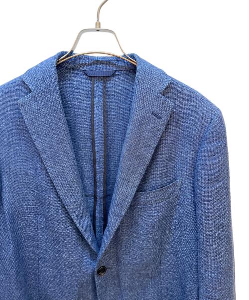 Belvest（ベルヴェスト）Belvest (ベルヴェスト) テーラードジャケット ブルー サイズ:48の古着・服飾アイテム