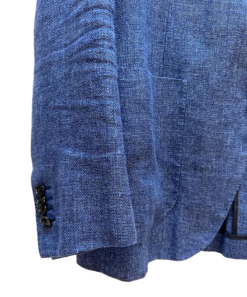 Belvest（ベルヴェスト）Belvest (ベルヴェスト) テーラードジャケット ブルー サイズ:48の古着・服飾アイテム