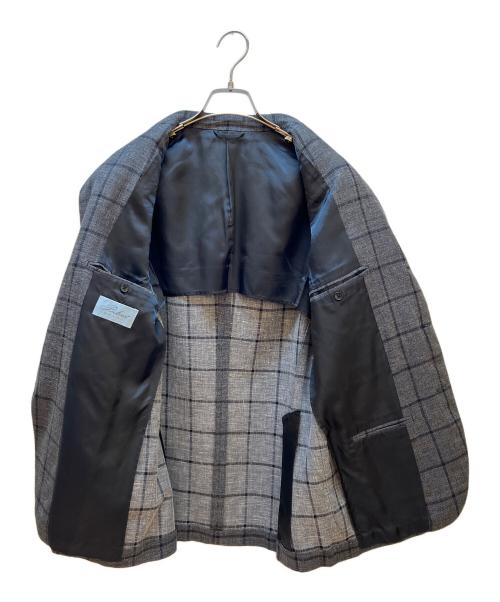 Belvest（ベルヴェスト）Belvest (ベルヴェスト) テーラードジャケット グレー サイズ:50の古着・服飾アイテム