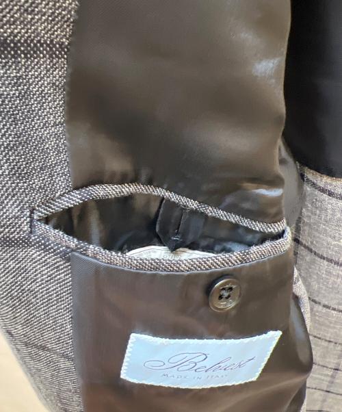 Belvest（ベルヴェスト）Belvest (ベルヴェスト) テーラードジャケット グレー サイズ:50の古着・服飾アイテム