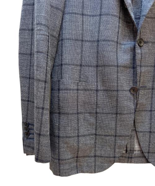 Belvest（ベルヴェスト）Belvest (ベルヴェスト) テーラードジャケット グレー サイズ:50の古着・服飾アイテム