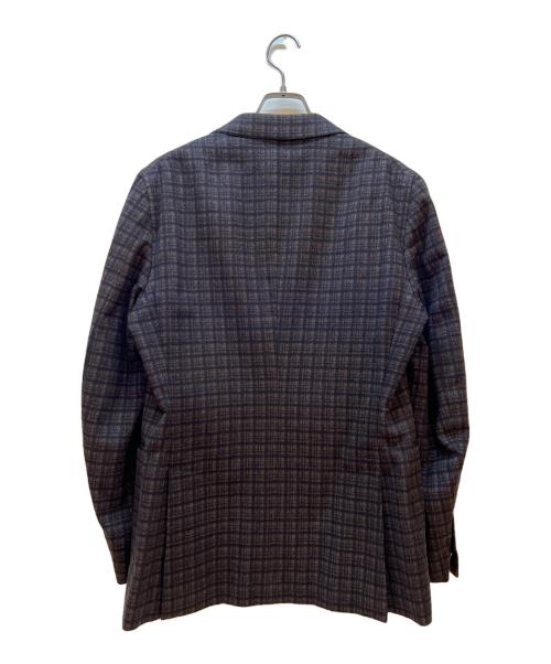 ISAIA（イザイア）ISAIA (イザイア) テーラードジャケット ブラウン サイズ:SIZE 50の古着・服飾アイテム