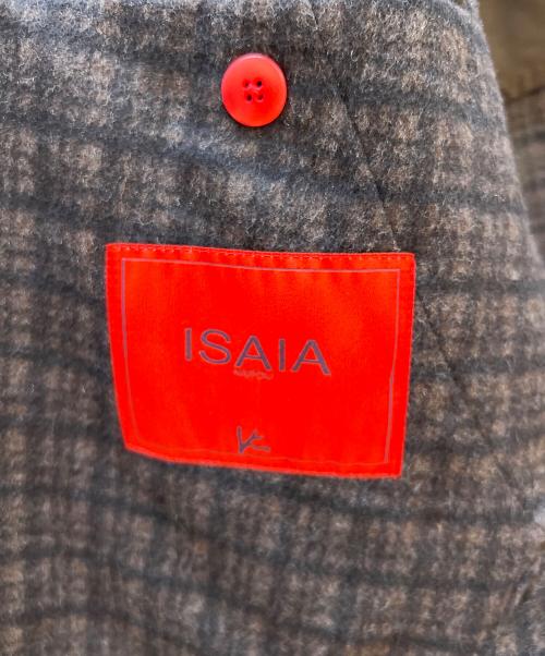 ISAIA（イザイア）ISAIA (イザイア) テーラードジャケット ブラウン サイズ:SIZE 50の古着・服飾アイテム