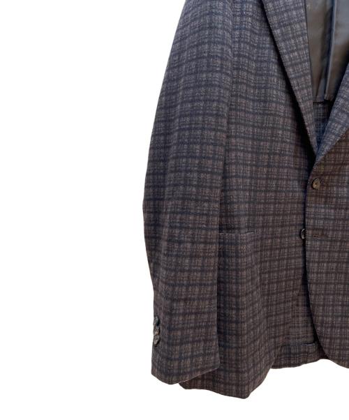 ISAIA（イザイア）ISAIA (イザイア) テーラードジャケット ブラウン サイズ:SIZE 50の古着・服飾アイテム