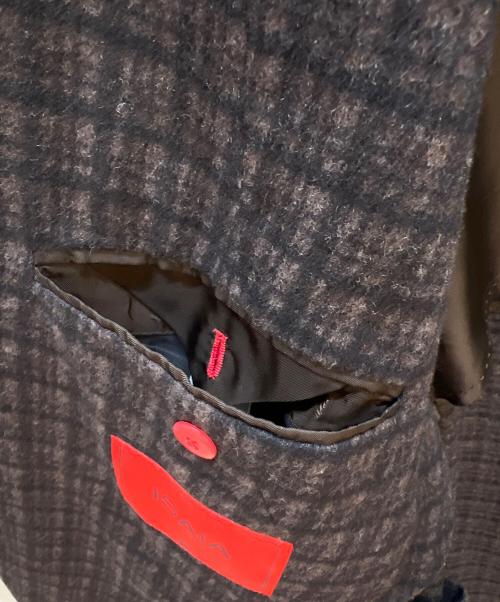 ISAIA（イザイア）ISAIA (イザイア) テーラードジャケット ブラウン サイズ:SIZE 50の古着・服飾アイテム