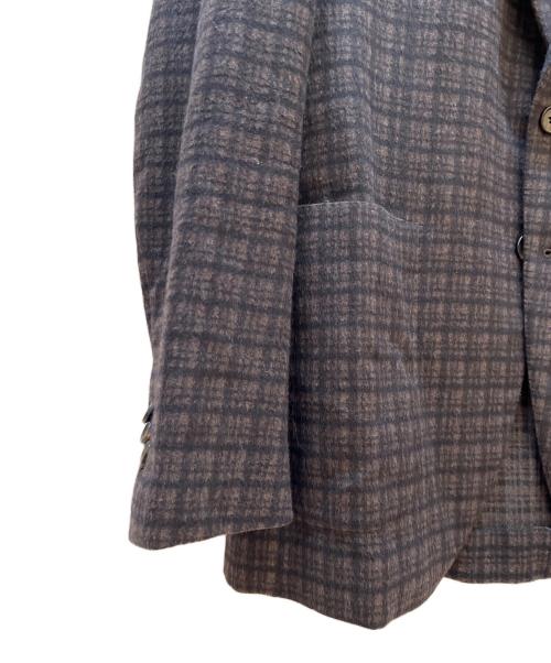 ISAIA（イザイア）ISAIA (イザイア) テーラードジャケット ブラウン サイズ:SIZE 50の古着・服飾アイテム