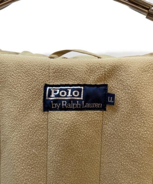 POLO RALPH LAUREN（ポロ・ラルフローレン）POLO RALPH LAUREN (ポロ・ラルフローレン) フーデッドジャケット ベージュ サイズ:LLの古着・服飾アイテム