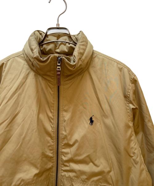 POLO RALPH LAUREN（ポロ・ラルフローレン）POLO RALPH LAUREN (ポロ・ラルフローレン) フーデッドジャケット ベージュ サイズ:LLの古着・服飾アイテム
