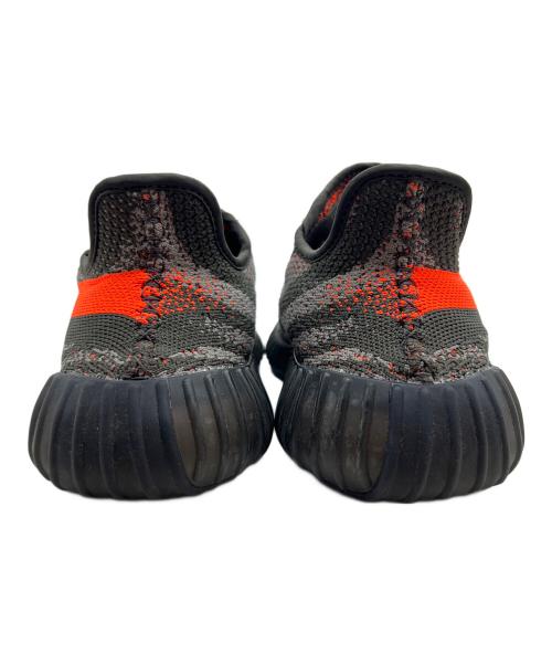 adidas（アディダス）adidas (アディダス) YEEZY BOOST350V2 グレー×オレンジ サイズ:27の古着・服飾アイテム