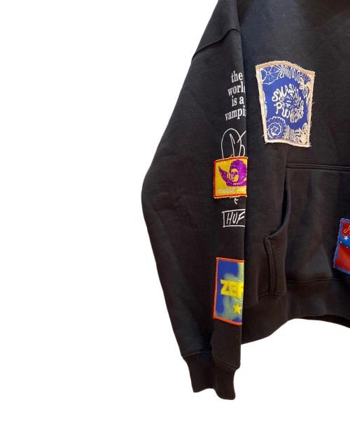 HUF（ハフ）HUF (ハフ) パーカー ブラック サイズ:Mの古着・服飾アイテム