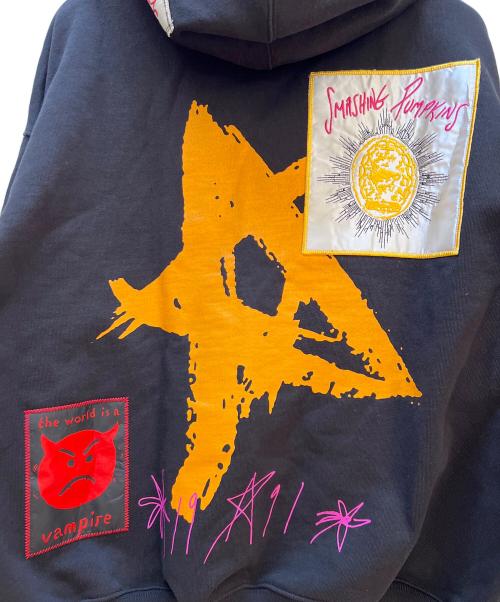 HUF（ハフ）HUF (ハフ) パーカー ブラック サイズ:Mの古着・服飾アイテム