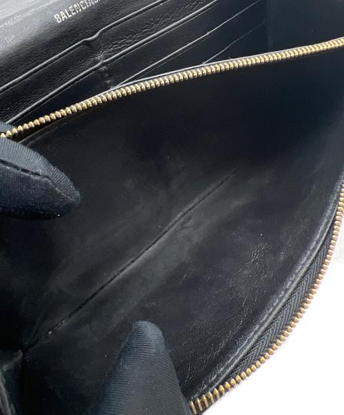 BALENCIAGA（バレンシアガ）BALENCIAGA (バレンシアガ) 長財布 ブラックの古着・服飾アイテム
