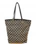 GUCCI（グッチ）の古着「トートバッグ/GG」｜ブラック×ベージュ