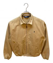 POLO RALPH LAUREN（ポロ・ラルフローレン）の古着「スイングトップ」｜ベージュ