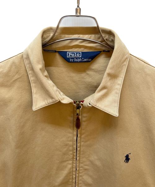 POLO RALPH LAUREN（ポロ・ラルフローレン）POLO RALPH LAUREN (ポロ・ラルフローレン) スイングトップ ベージュ サイズ:Lの古着・服飾アイテム