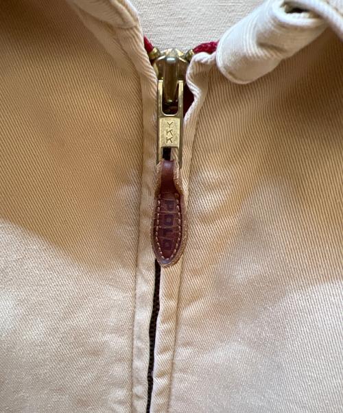 POLO RALPH LAUREN（ポロ・ラルフローレン）POLO RALPH LAUREN (ポロ・ラルフローレン) スイングトップ ベージュ サイズ:Lの古着・服飾アイテム