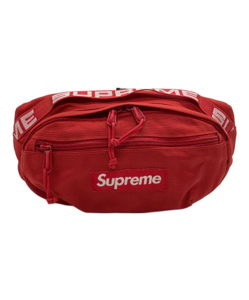 SUPREME（シュプリーム）SUPREME (シュプリーム) ウエストバッグ レッドの古着・服飾アイテム