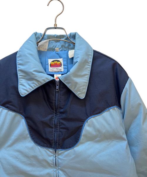 miller（ミラー）miller (ミラー) ダウンジャケット スカイブルー サイズ:44の古着・服飾アイテム