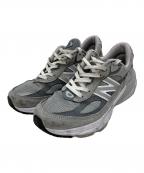 NEW BALANCEニューバランス）の古着「New Balance Women's 990V6 "Gray" (Heel NB Logo)」｜グレー