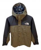 THE NORTH FACEザ ノース フェイス）の古着「マウンテンライトジャケット」｜ブラック×オリーブ