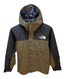 THE NORTH FACE（ザ ノース フェイス）の古着「マウンテンライトジャケット」｜ブラック×オリーブ