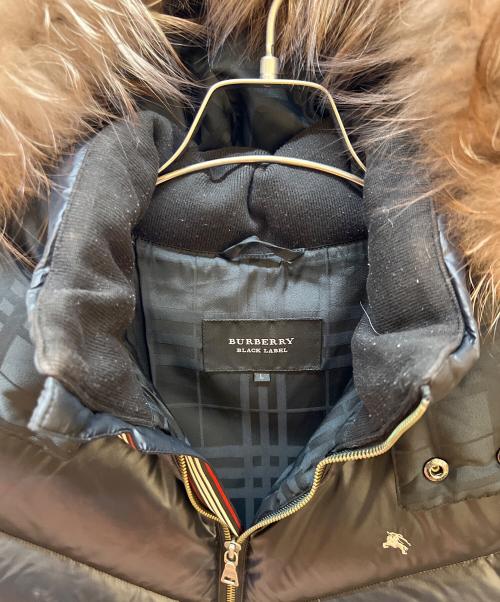 BURBERRY BLACK LABEL（バーバリーブラックレーベル）BURBERRY BLACK LABEL (バーバリーブラックレーベル) ダウンジャケット ブラック サイズ:Lの古着・服飾アイテム
