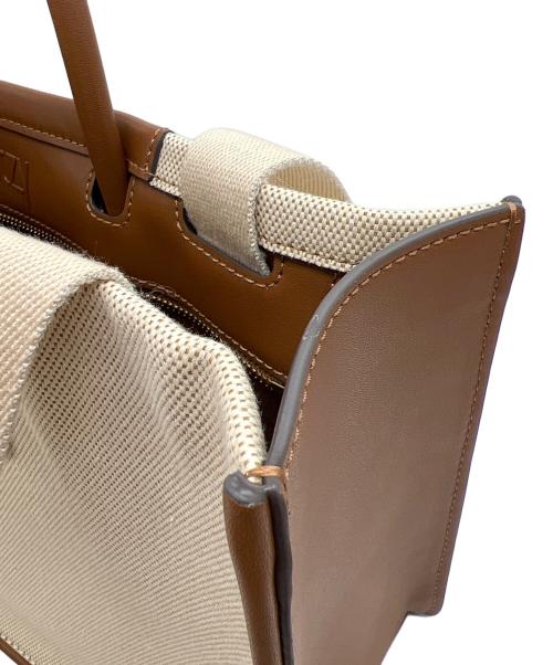 CHARLES & KEITH（チャールズアンドキース）CHARLES & KEITH (チャールズアンドキース) 2WAYバッグ ベージュ×ブラウンの古着・服飾アイテム