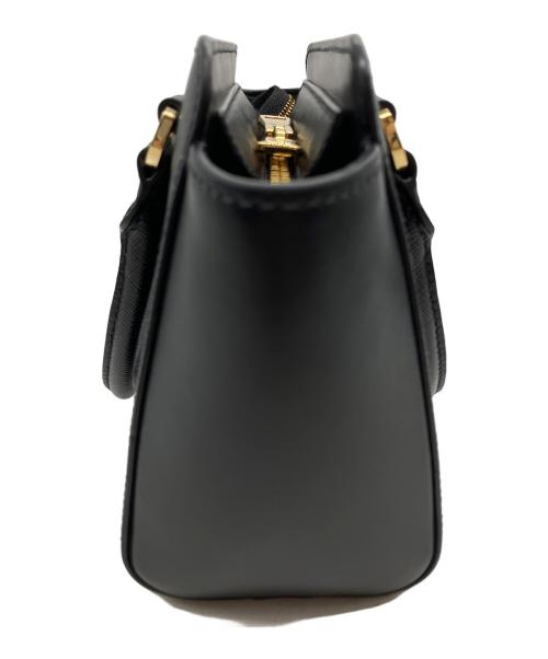 PRADA（プラダ）PRADA (プラダ) ショルダーバッグ/ガリレア･サフィアーノ ブラックの古着・服飾アイテム