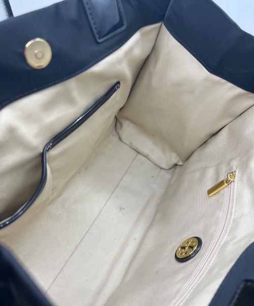 TORY BURCH（トリーバーチ）TORY BURCH (トリーバーチ) トートバッグ ブラックの古着・服飾アイテム