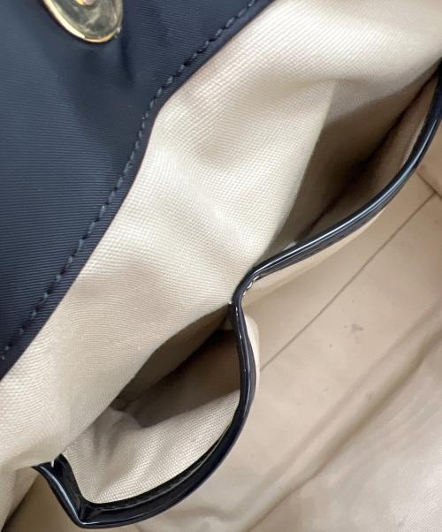 TORY BURCH（トリーバーチ）TORY BURCH (トリーバーチ) トートバッグ ブラックの古着・服飾アイテム