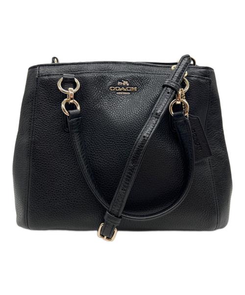 COACH（コーチ）COACH (コーチ) 2WAYバッグ ブラックの古着・服飾アイテム