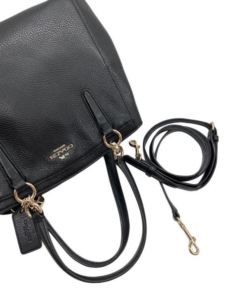 COACH（コーチ）COACH (コーチ) 2WAYバッグ ブラックの古着・服飾アイテム