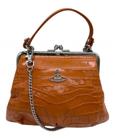 【鑑定済み】Vivienne Westwood バッグ 2WAY ダークブラウン 中古・古着通販】Vivienne Westwood (ヴィヴィアンウエストウッド