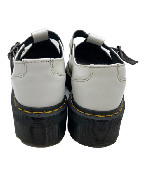 Dr.Martens（ドクターマーチン）Dr.Martens (ドクターマーチン) 厚底メリージェーンシューズ ホワイト サイズ:UK 5の古着・服飾アイテム