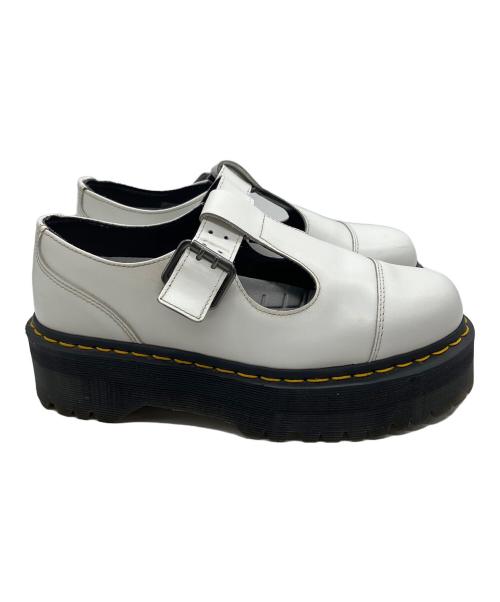 Dr.Martens（ドクターマーチン）Dr.Martens (ドクターマーチン) 厚底メリージェーンシューズ ホワイト サイズ:UK 5の古着・服飾アイテム