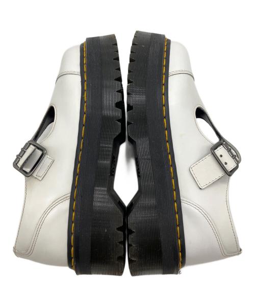 Dr.Martens（ドクターマーチン）Dr.Martens (ドクターマーチン) 厚底メリージェーンシューズ ホワイト サイズ:UK 5の古着・服飾アイテム