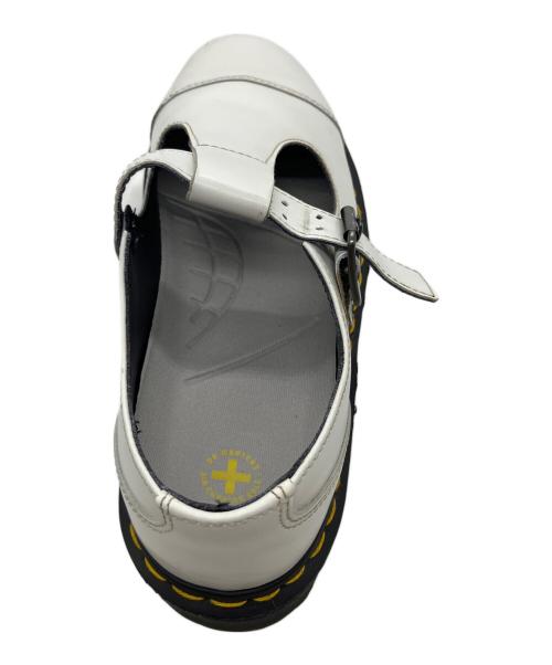 Dr.Martens（ドクターマーチン）Dr.Martens (ドクターマーチン) 厚底メリージェーンシューズ ホワイト サイズ:UK 5の古着・服飾アイテム
