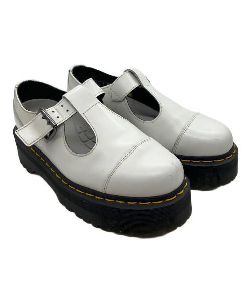 Dr.Martens（ドクターマーチン）Dr.Martens (ドクターマーチン) 厚底メリージェーンシューズ ホワイト サイズ:UK 5の古着・服飾アイテム