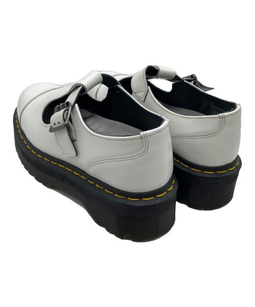 Dr.Martens（ドクターマーチン）Dr.Martens (ドクターマーチン) 厚底メリージェーンシューズ ホワイト サイズ:UK 5の古着・服飾アイテム