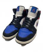 NIKEナイキ）の古着「Air Jordan 1 Mid "Lakers Top 3"」｜ブルー×ブラック